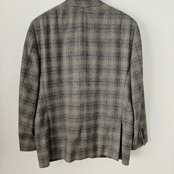 Hart Schaffner Marx Gray Plaid Blazer - Picture 9 of 14
